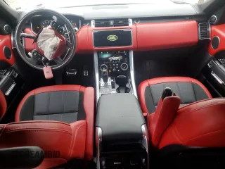 2022 Land Rover Range Rover Sport HST with VIN SALWS2RU3NA242121, listed as a Copart auction lot 46434655 with 23,073 mi miles and Salvage Title. Bid and sale history available at carsss.com. Image 8.