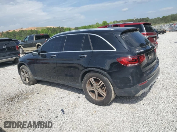 2021 Mercedes-Benz GLC with VIN W1N0G8EB8MV289411, listed as a Copart auction lot 54137655 with 88,187 mi miles and Clean Title. Bid and sale history available at carsss.com. Image 2.