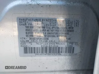 2017 Nissan Sentra S with VIN 3N1AB7AP0HY233786, listed as a IAAI auction lot 41734375 with 82,241 mi miles. Bid and sale history available at carsss.com. Image 9.