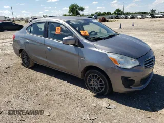 2017 Mitsubishi Mirage ES z VIN ML32F3FJ2HHF06554, wystawiony jako Copart lot #55888225 z przebiegiem 106 931 mil mil oraz Czysty tytuł • Clean title. Historia ofert i sprzedaży dostępna na DreamBid. Obrazek 4.
