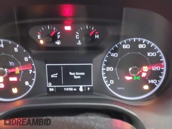 2017 GMC Acadia SLE with VIN 1GKKNTLS7HZ326155, listed as a IAAI auction lot 41346302 with 114,109 mi miles. Bid and sale history available at carsss.com. Image 7.