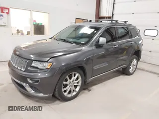 2015 Jeep Grand Cherokee Summit with VIN 1C4RJFJT6FC754799, listed as a IAAI auction lot 41699124 with 124,206 mi miles and . Bid and sale history available at DreamBid. Image 18.