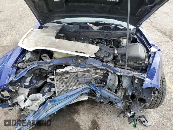 2014 Ford Mustang V6 with VIN 1ZVBP8AM1E5285089, listed as a Copart auction lot 48052615 with Not Provided miles and Salvage Title. Bid and sale history available at carsss.com. Image 11.