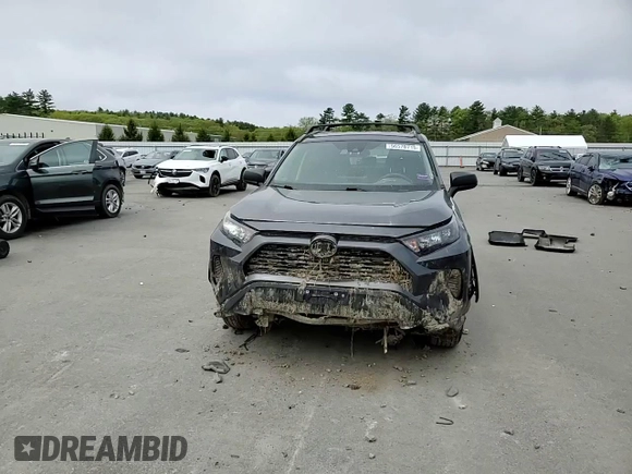 2021 Toyota RAV4 LE with VIN 2T3F1RFV6MC247024, listed as a Copart auction lot 56570715 with 49,043 mi miles and Salvage title. Bid and sale history available at DreamBid. Image 14.
