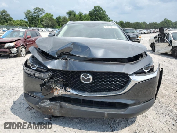 2024 Mazda CX-30 S Carbon Edition with VIN 3MVDMBCM1RM708265, listed as a Copart auction lot 62295055 with 20,404 mi miles and Salvage title. Bid and sale history available at DreamBid. Image 5.