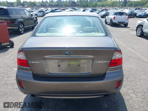 2008 Subaru Legacy Limited with VIN 4S3BL626887201071, listed as a IAAI auction lot 42119881 with 140,478 mi miles and . Bid and sale history available at DreamBid. Image 16.
