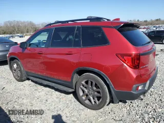 2022 Honda Passport EX-L with VIN 5FNYF7H50NB005413, listed as a Copart auction lot 46160285 with 30,930 mi miles and Salvage title. Bid and sale history available at DreamBid. Image 2.
