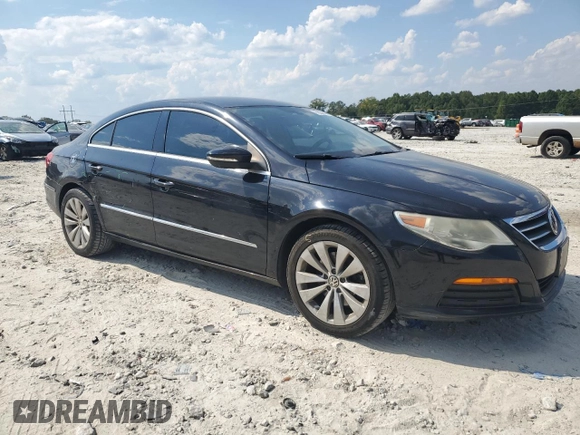 2011 Volkswagen CC Sport with VIN WVWMP7AN4BE717507, listed as a Copart auction lot 72036474 with 96,367 mi miles and Salvage Title. Bid and sale history available at carsss.com. Image 4.