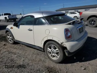 2012 MINI Cooper Coupe with VIN WMWSX1C58CT300032, listed as a Copart auction lot 72469764 with 0 mi miles and Clean Title. Bid and sale history available at carsss.com. Image 2.