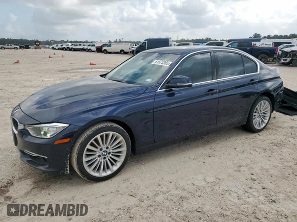 2013 BMW 3 Series 328i with VIN WBA3A5C56DF357066, listed as a Copart auction lot 61575205 with 196,818 mi miles and Salvage title. Bid and sale history available at DreamBid. Image 1.
