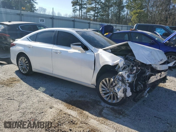 2022 Lexus ES with VIN 58AFZ1B17NU121978, listed as a Copart auction lot 87609365 with 999,999 mi miles and Clean Title. Bid and sale history available at carsss.com. Image 4.