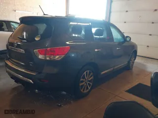 2014 Nissan Pathfinder SV with VIN 5N1AR2MMXEC709037, listed as a IAAI auction lot 41327043 with 269,383 mi miles. Bid and sale history available at carsss.com. Image 4.