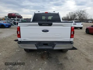 2021 Ford F-150 XL with VIN 1FTFW1E57MFA70391, listed as a Copart auction lot 50813215 with 97,790 mi miles and Salvage Title. Bid and sale history available at carsss.com. Image 6.
