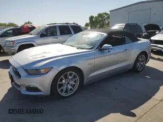 2015 Ford Mustang GT Premium with VIN 1FATP8FF4F5330308, listed as a Copart auction lot 52391415 with 75,225 mi miles and Salvage Title. Bid and sale history available at DreamBid. Image 1.