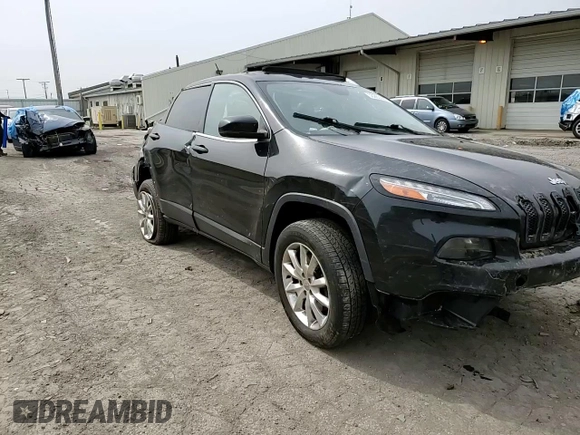 2014 Jeep Cherokee Limited with VIN 1C4PJMDS9EW210955, listed as a Copart auction lot 53263085 with 92,927 mi miles and Salvage Title. Bid and sale history available at DreamBid. Image 11.