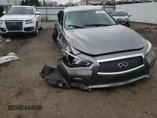 2016 Infiniti Q50 Red Sport 400 с VIN JN1FV7AR7GM450381, выставлен на аукционе Copart как лот 49452785 с пробегом 81 697 миль миль и Списание • Salvage title. История ставок и продаж доступна на DreamBid. Изображение 10.