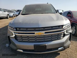 2024 Chevrolet Suburban Premier with VIN 1GNSKFKD4RR245602, listed as a Copart auction lot 74384904 with 3,829 mi miles and Salvage Title. Bid and sale history available at carsss.com. Image 5.