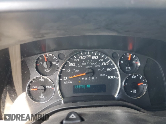 2011 Chevrolet Express Cargo with VIN 1GCWGFBA5B1173914, listed as a Copart auction lot 55336725 with 198,702 mi miles and Clean Title. Bid and sale history available at carsss.com. Image 9.