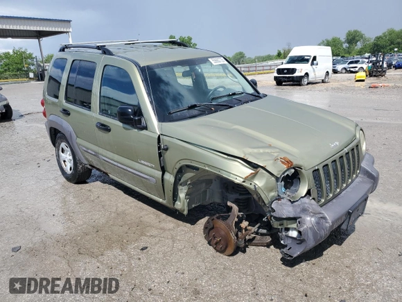 2004 Jeep Liberty Sport with VIN 1J4GL48K64W166636, listed as a Copart auction lot 55660735 with 171,662 mi miles and Clean Title. Bid and sale history available at DreamBid. Image 4.