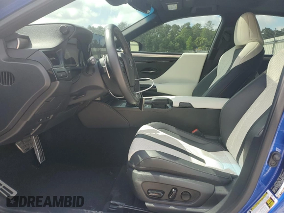 2022 Lexus ES 300h F Sport with VIN 58AGA1C11NU012393, listed as a Copart auction lot 56214745 with 31,764 mi miles and Salvage title. Bid and sale history available at DreamBid. Image 7.