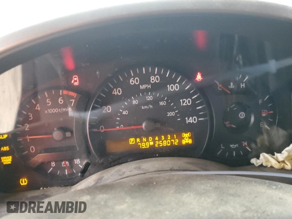 2006 Nissan Titan SE with VIN 1N6BA06BX6N534341, listed as a Copart auction lot 46080875 with 258,072 mi miles and Salvage Title. Bid and sale history available at carsss.com. Image 9.
