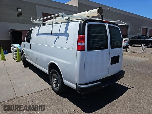 2017 Chevrolet Express Cargo with VIN 1GCWGAFF4H1326784, listed as a IAAI auction lot 42667321 with 151,394 mi miles and . Bid and sale history available at DreamBid. Image 7.