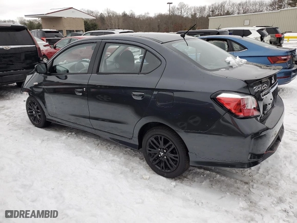 2024 Mitsubishi Mirage G4 ES with VIN ML32FUFJ8RHF11877, listed as a Copart auction lot 54574865 with 171 mi miles and Non Repairable. Bid and sale history available at carsss.com. Image 2.
