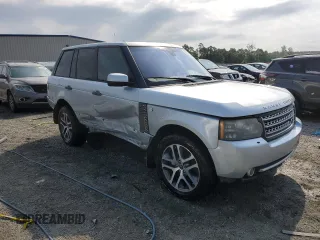 2011 Land Rover Range Rover SC with VIN SALMF1E41BA341320, listed as a Copart auction lot 57415705 with 139,038 mi miles and Salvage title. Bid and sale history available at DreamBid. Image 4.