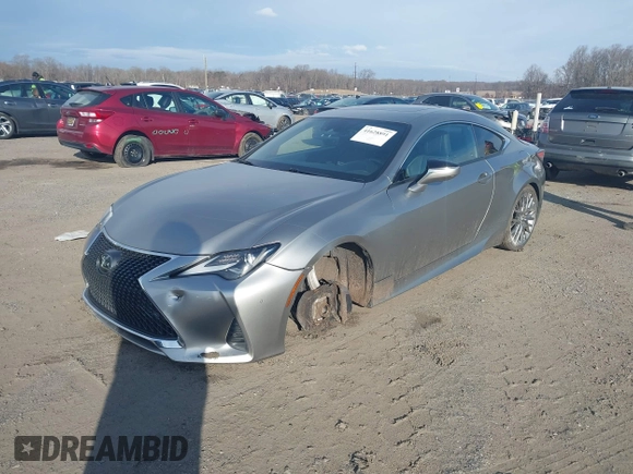 2019 Lexus RC 350 z VIN JTHHZ5BC8K5020322, wystawiony jako IAAI lot #41628891 z przebiegiem 49 379 mil mil oraz . Historia ofert i sprzedaży dostępna na DreamBid. Obrazek 2.