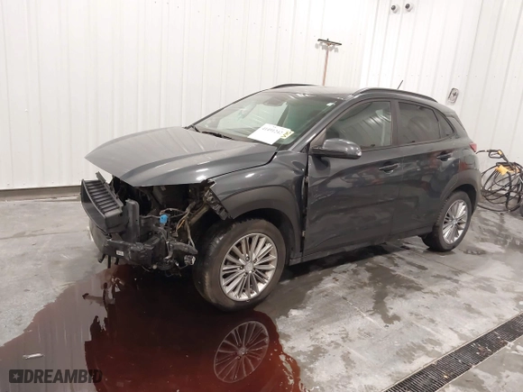 2020 Hyundai Kona SEL with VIN KM8K22AA7LU515074, listed as a IAAI auction lot 41491242 with 72,107 mi miles. Bid and sale history available at carsss.com. Image 2.
