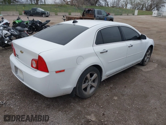 2012 Chevrolet Malibu 1LT with VIN 1G1ZC5E03CF214530, listed as a IAAI auction lot 42047209 with 157,915 mi miles and . Bid and sale history available at DreamBid. Image 4.