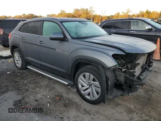 2022 Volkswagen Atlas SE with VIN 1V2JE2CA8NC209285, listed as a Copart auction lot 45026735 with 69,379 mi miles and Non repairable. Bid and sale history available at DreamBid. Image 4.