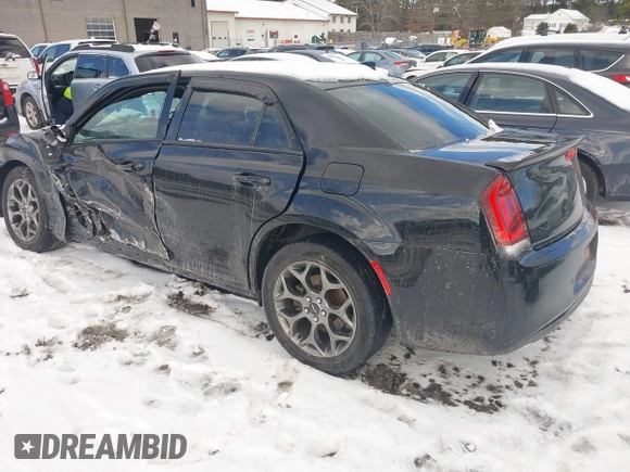 2015 Chrysler 300 with VIN 2C3CCAGG8FH904488, listed as a IAAI auction lot 41516698 with 1 mi miles. Bid and sale history available at carsss.com. Image 3.