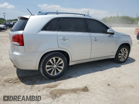2013 Kia Sorento SX with VIN 5XYKWDA29DG374489, listed as a Copart auction lot 61231695 with 162,579 mi miles and Non repairable. Bid and sale history available at DreamBid. Image 3.