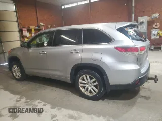 2015 Toyota Highlander LE z VIN 5TDBKRFHXFS217825, wystawiony jako Copart lot #57860765 z przebiegiem 221 930 mil mil oraz Szkoda całkowita • Salvage title. Historia ofert i sprzedaży dostępna na DreamBid. Obrazek 2.