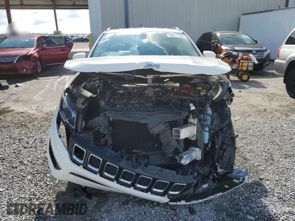 2019 Jeep Compass Altitude with VIN 3C4NJCBB7KT676938, listed as a Copart auction lot 55511795 with 17,676 mi miles and Non repairable. Bid and sale history available at DreamBid. Image 5.