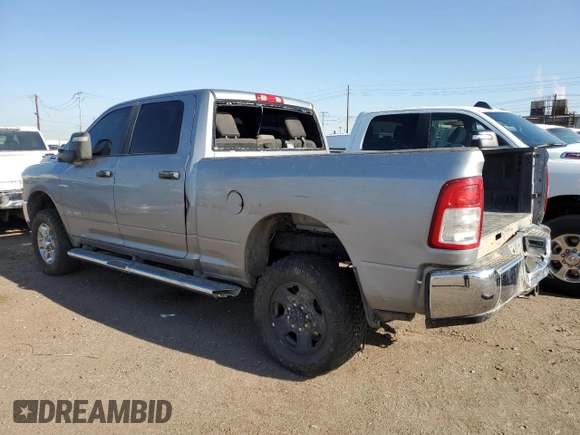 2024 Ram 2500 Big Horn with VIN 3C6UR5DJ8RG413310, listed as a Copart auction lot 60254495 with 7,369 mi miles and Clean title. Bid and sale history available at DreamBid. Image 2.