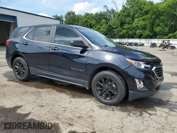2021 Chevrolet Equinox LT with VIN 3GNAXKEV8MS142635, listed as a Copart auction lot 60846595 with 86,713 mi miles and Salvage title. Bid and sale history available at DreamBid. Image 4.