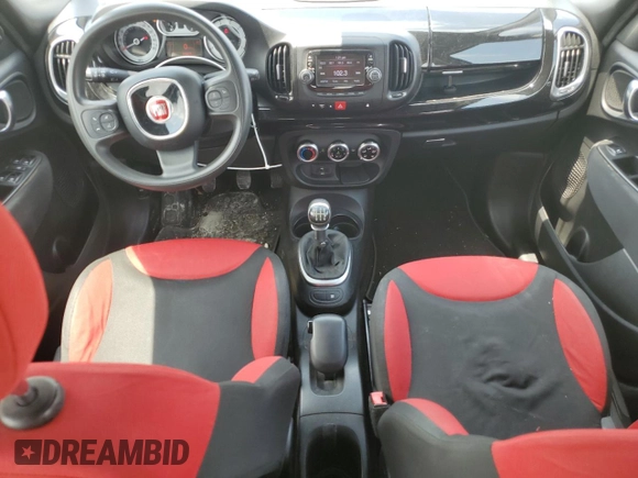 2014 FIAT 500L Pop with VIN ZFBCFAAH3EZ003308, listed as a Copart auction lot 54242245 with 69,403 mi miles and Salvage Title. Bid and sale history available at DreamBid. Image 8.