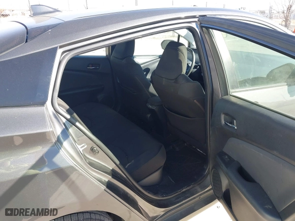 2019 Toyota Prius LE with VIN JTDL9RFUXK3012952, listed as a IAAI auction lot 41134169 with 76,125 mi miles. Bid and sale history available at carsss.com. Image 8.