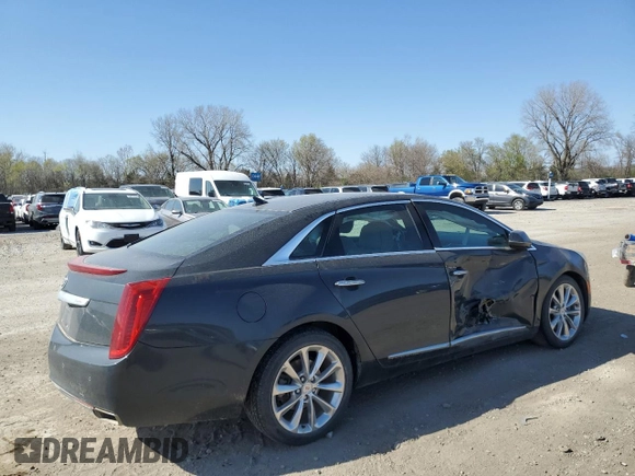 2013 Cadillac XTS Luxury with VIN 2G61R5S32D9167358, listed as a Copart auction lot 53121215 with 81,535 mi miles and Salvage title. Bid and sale history available at DreamBid. Image 3.