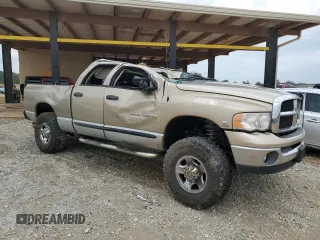 2004 Dodge Ram 2500 SLT with VIN 3D7KU28C84G138318, listed as a Copart auction lot 71396284 with 185,622 mi miles and Salvage Title. Bid and sale history available at carsss.com. Image 4.
