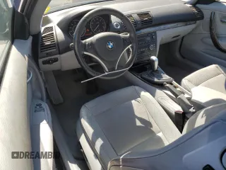 2009 BMW 1 Series 128i with VIN WBAUP93519VF48985, listed as a Copart auction lot 50715925 with 105,590 mi miles and Salvage title. Bid and sale history available at DreamBid. Image 8.