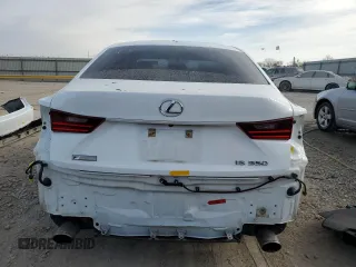 2015 Lexus IS 350 with VIN JTHBE1D21F5022692, listed as a Copart auction lot 85035384 with 87,443 mi miles and Salvage Title. Bid and sale history available at DreamBid. Image 6.