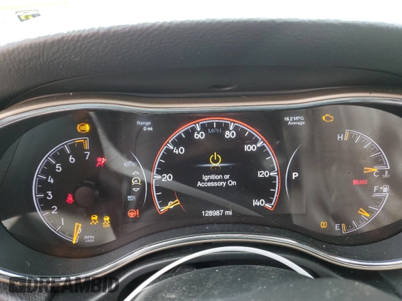 2015 Jeep Grand Cherokee Limited with VIN 1C4RJFBG6FC136626, listed as a Copart auction lot 84687344 with 128,987 mi miles and Salvage Title. Bid and sale history available at carsss.com. Image 9.