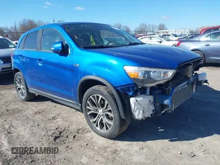 2019 Mitsubishi Outlander Sport ES 2.0 with VIN JA4AR3AU9KU028561, listed as a IAAI auction lot 41890996 with 122,409 mi miles. Bid and sale history available at carsss.com. Image 1.