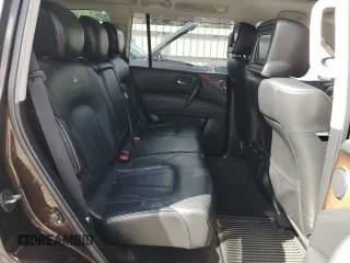 2011 Infiniti QX56 8-passenger with VIN JN8AZ2NC6B9302422, listed as a Copart auction lot 78428204 with 98,044 mi miles and Salvage Title. Bid and sale history available at carsss.com. Image 11.
