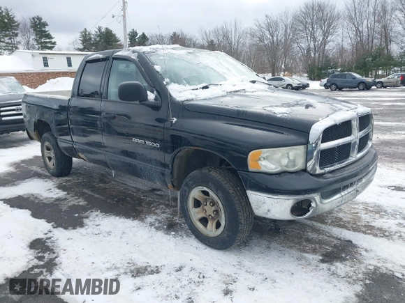 2004 Dodge 1500 SLT with VIN 1D7HU18N14S501962, listed as a IAAI auction lot 41528882 with 213,399 mi miles and . Bid and sale history available at carsss.com. Image 1.