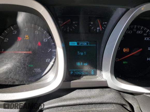 2016 Chevrolet Equinox LT with VIN 2GNALCEK8G1182883, listed as a Copart auction lot 49713875 with 124,292 mi miles and Salvage Title. Bid and sale history available at carsss.com. Image 9.