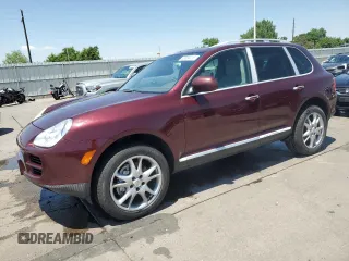 2004 Porsche Cayenne S with VIN WP1AB29P14LA75240, listed as a Copart auction lot 60564415 with 224,055 mi miles and Salvage title. Bid and sale history available at DreamBid. Image 1.